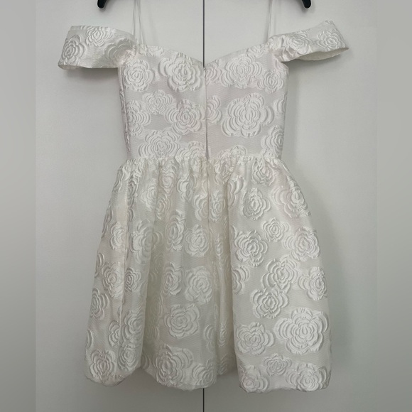 Valentina Dress in White by Amanda Uprichard - Picture 13 of 15